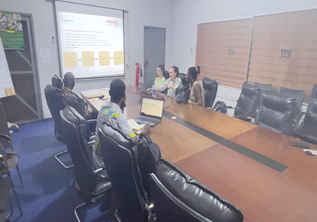 TEPPIA engaged delegation from missio Aachen, Germany to finalize funding processes to support selected Catholic TVET institutions in Northern Ghana TEPPIA engaged delegation from missio Aachen, Germany to finalize funding processes to support selected Catholic TVET institutions in Northern Ghana